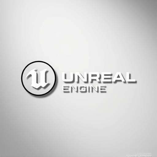 Unreal Engine logo.